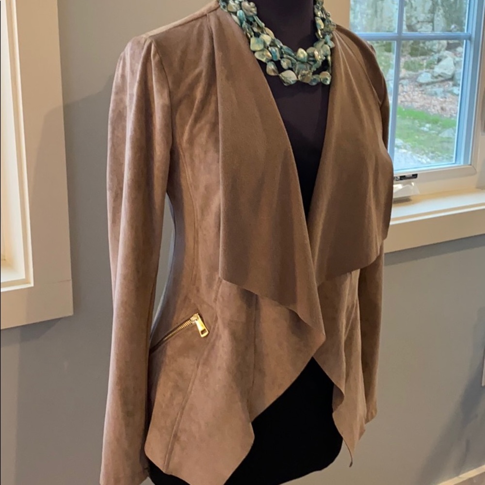 Faux Suede Jacket - image 3